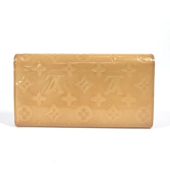 LOUIS VUITTON M90081 MonogramVernis Portefeuille-Sarah Bi-fold Flap Long Wallet - Picture 3 of 16